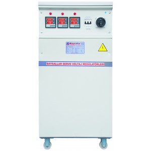 15 VE 45 KVA TRIFAZE MİKRO İŞLEMCİLİ VOLTAJ REGÜLATÖRLERİ